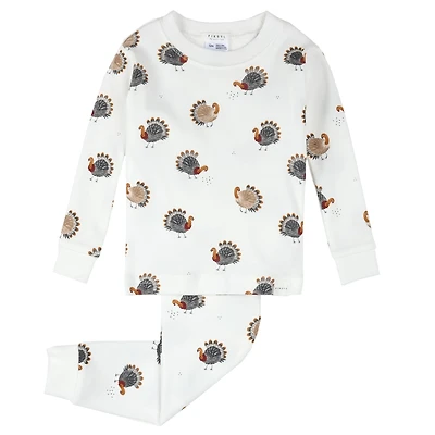 Pyjama Deux Pièces Dinde Citrouilles
