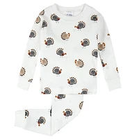 Pyjama Deux Pièces Dinde Citrouilles