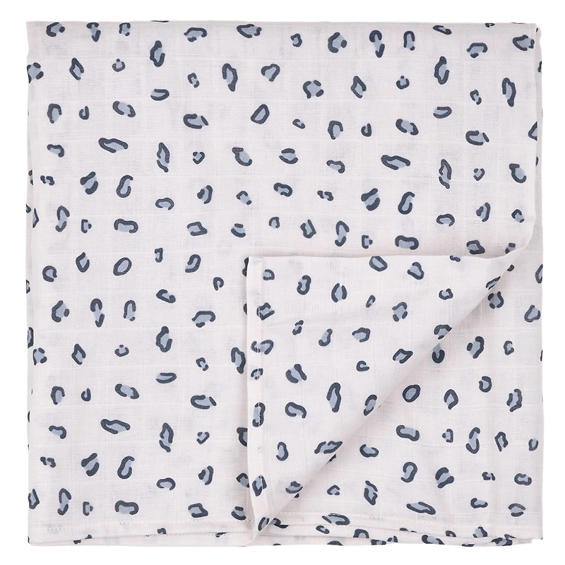 Leopard Muslin Blanket