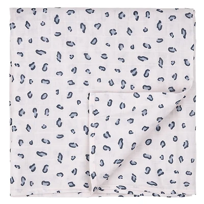 Leopard Muslin Blanket