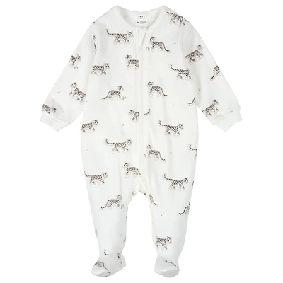 Leopard Pajamas 0-12m