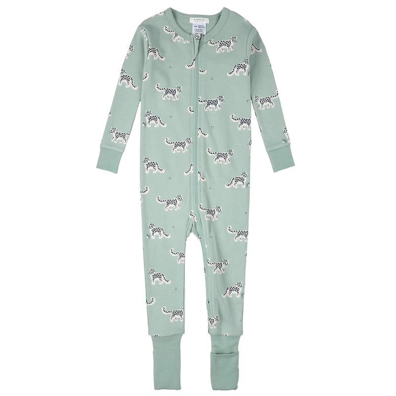 Leopard Pajamas 12-24m