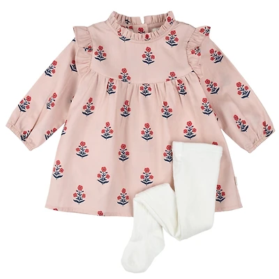 Robe Volants Coquelicots 3-24mois