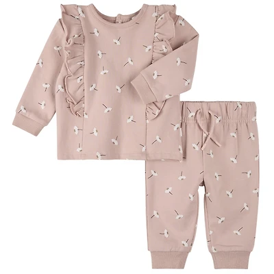 Ensemble Ouaté Corgis 3-24mois