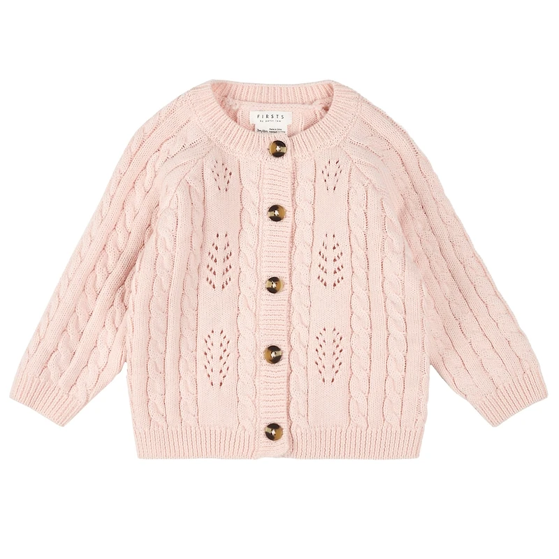 Figs Knit Cardigan 3-24m