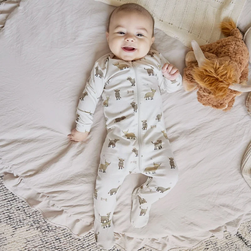 Cows Pajamas 0-12m