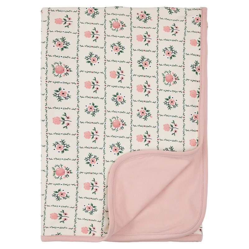 Apples Flowers Blanket