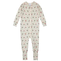 Apples Flower Pajamas 12-24m