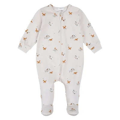 Pumpkin Fox Pajamas 0-12m