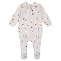 Pumpkin Fox Pajamas 0-12m
