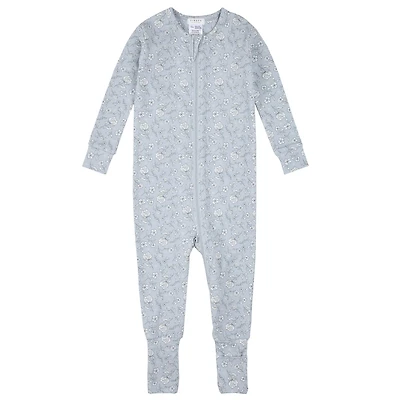 Pyjama Fleurs Patins 12-24mois