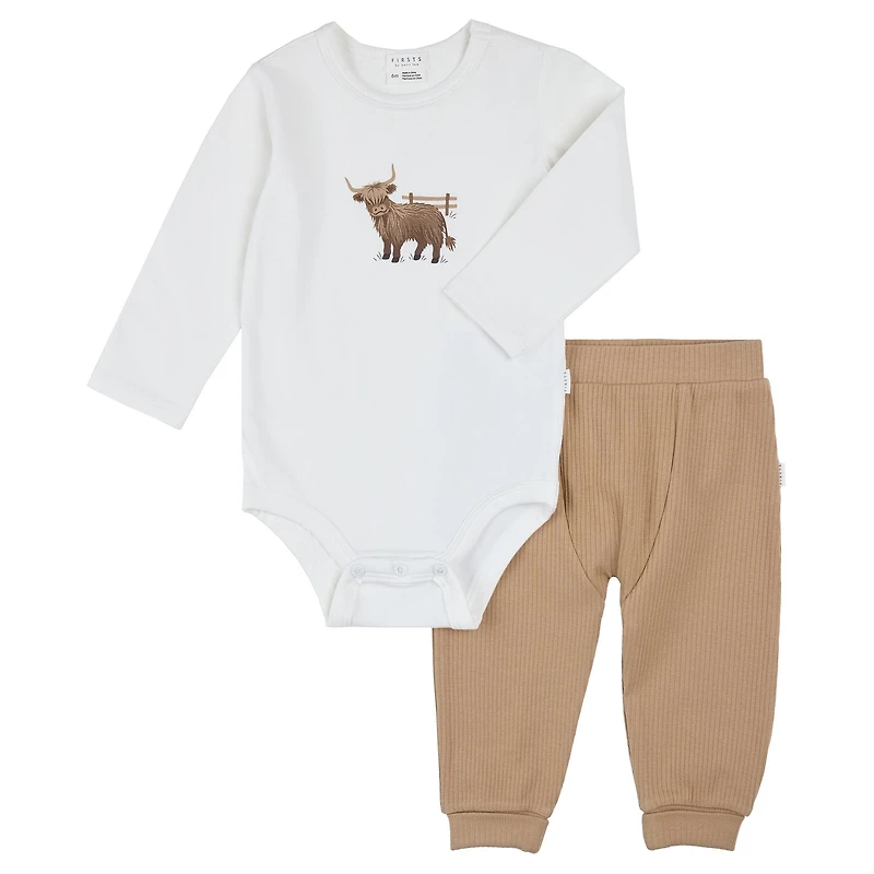 Cows Pant Set 3-24m