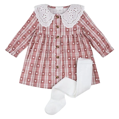 Robe Imprimée Pommes 3-24mois