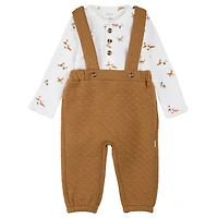 Pumpkins Overall Set 3-24m