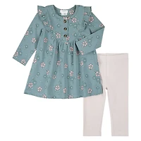 Blackberry Flowers Dress 3-24m