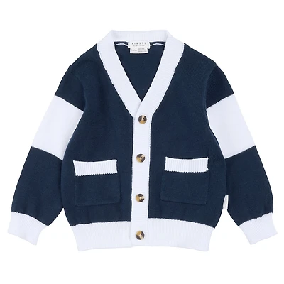 Hockey Cardigan 3-24m