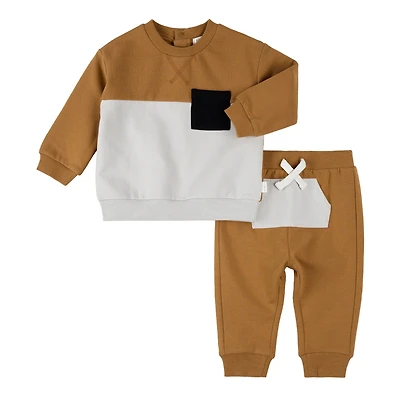 Space Colorblock 2 Piece Set 3-24m
