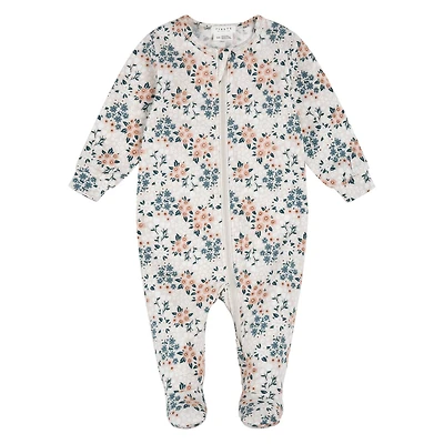 Pyjama Fleurs Agneaux 0-12mois