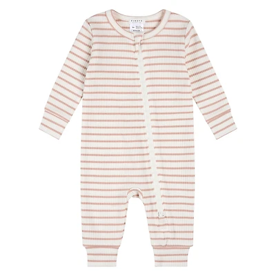Lamb Striped Pajamas 0-12m
