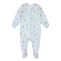 Pyjama Coquillages Dauphins 0-12mois