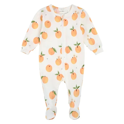 Peaches Pajamas 0-12m