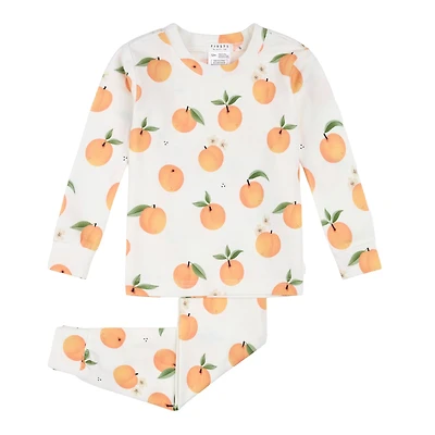 Peaches 2pc Pajamas 12-24m