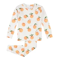 Peaches 2pc Pajamas 12-24m
