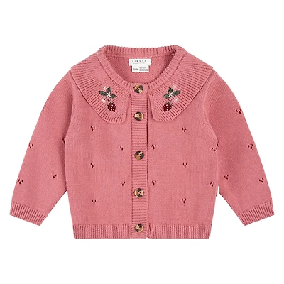 Strawberries Cardigan 3-24m