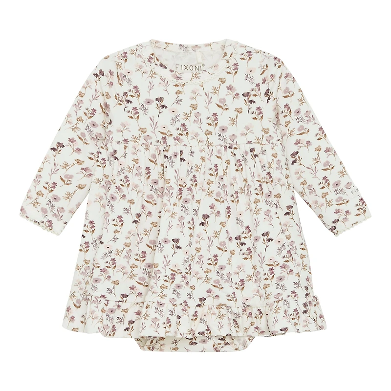 Robe Imprimée Fleurs 6-24mois