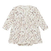 Robe Imprimée Fleurs 6-24mois