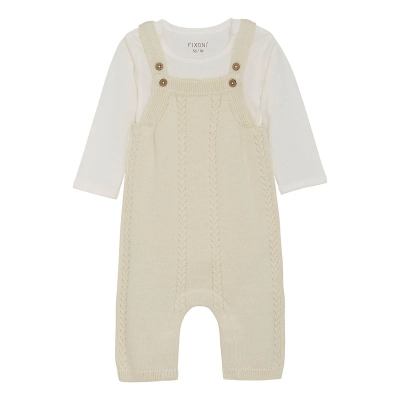 Knit Romper Set Nb-24m