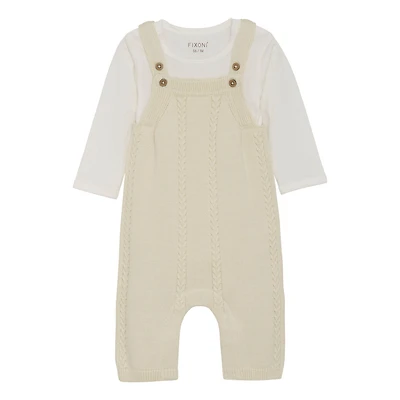 Knit Romper Set Nb-24m
