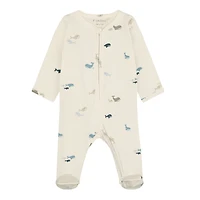 Whale Print Nightsuit 9-18m