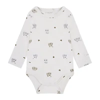 Raccoon Aop Bodysuit 6-24m