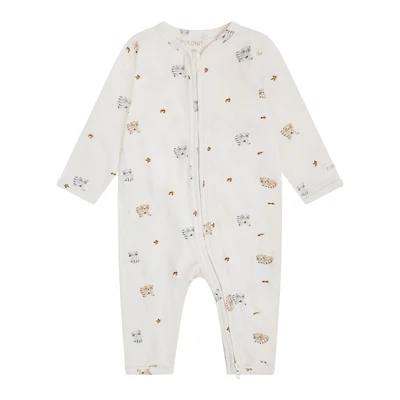 Raccoon Aop Pajamas 6-24m