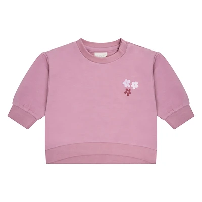 Flower Sweatshirt 6-24m