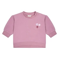 Flower Sweatshirt 6-24m