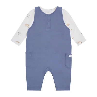 Raccoon Body Set Romper 6-24m