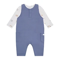 Raccoon Body Set Romper 6-24m