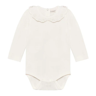 Solid Collar Bodysuit 6-24m