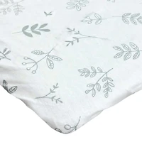 Playpen Fitted Sheet-leaves