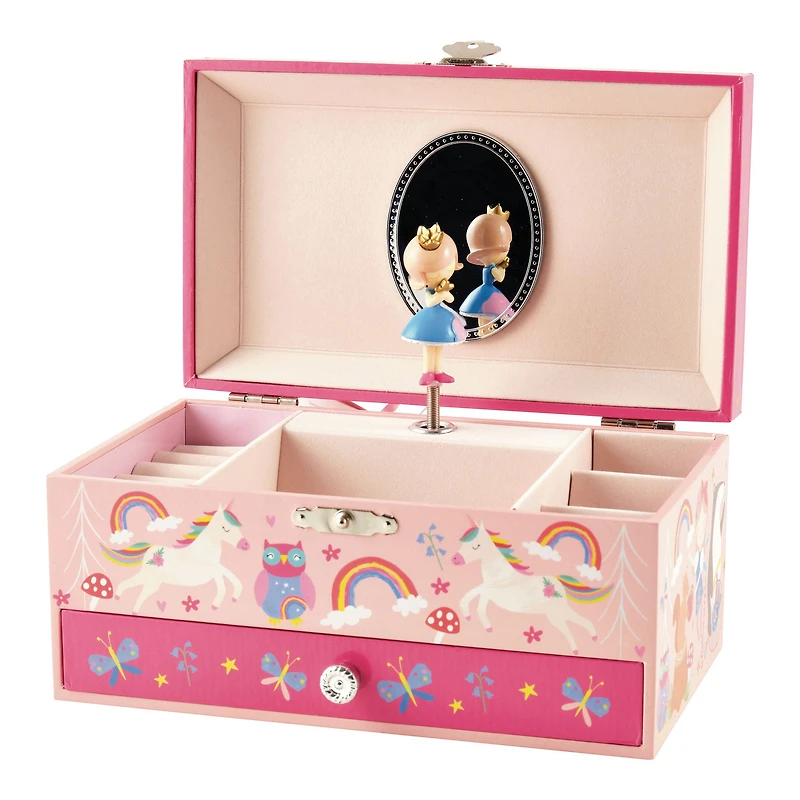 Rainbow Woodland Jewellery Box