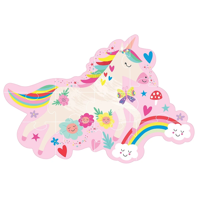 Rainbow Fairy Shaped Puzzle 