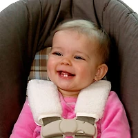 Car Seat Soft Straps - Ivory