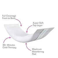 2 in 1 Instant Ice Maxi Pads Set of 8