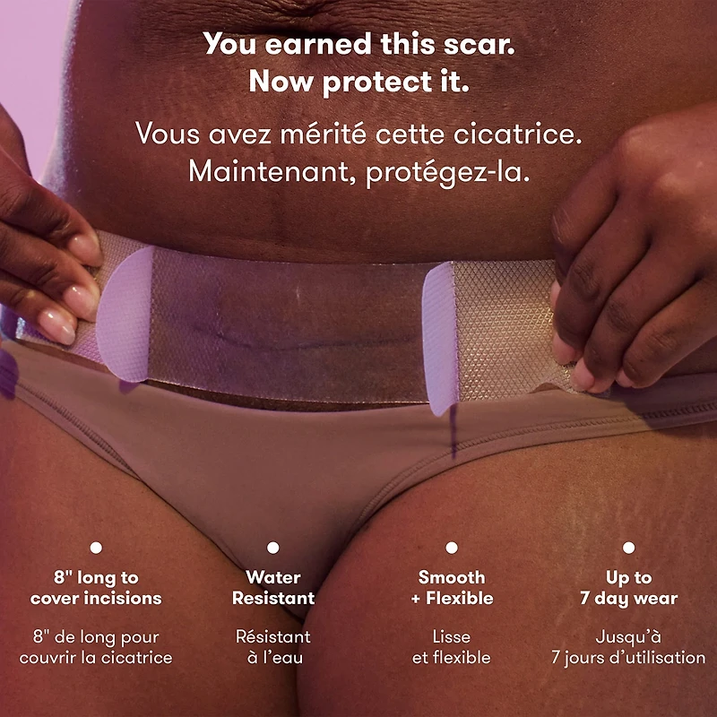 Pansements en Silicone pour Cicatrice de Césarienne