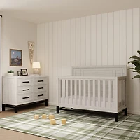 Newbern 4-in-1 Convertible Crib - White Driftwood
