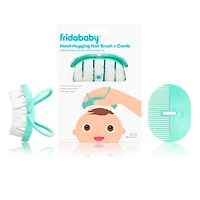 Baby Head-Hugging Hairbrush + Styling Comb Set