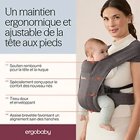 Porte-bébé Nouveau-Né Embrace - Noir Intense