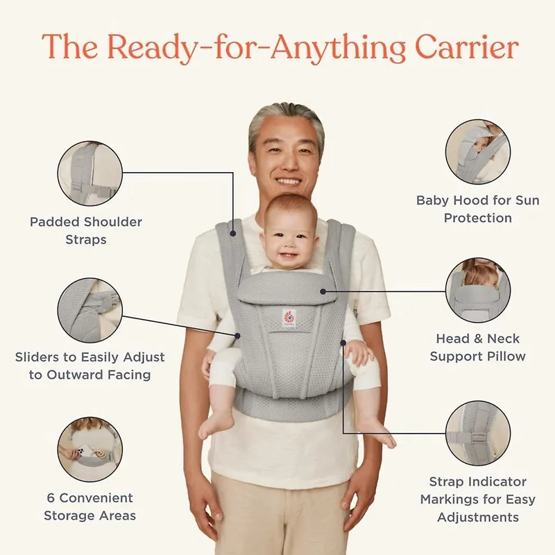 Omni Deluxe Carrier Mesh - Soft Olive